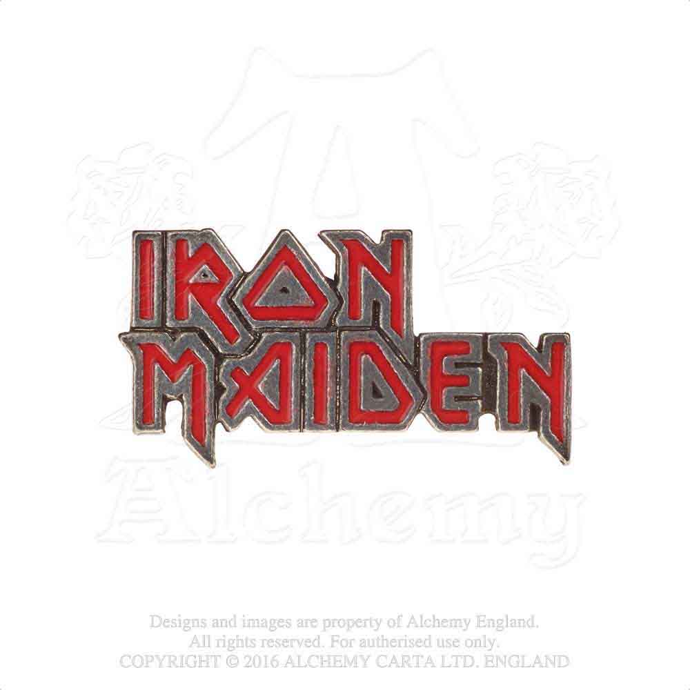 Iron Maiden Logo Enamel Pin Badge