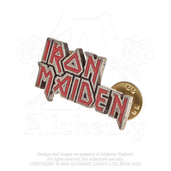 Iron Maiden Logo Enamel Pin Badge