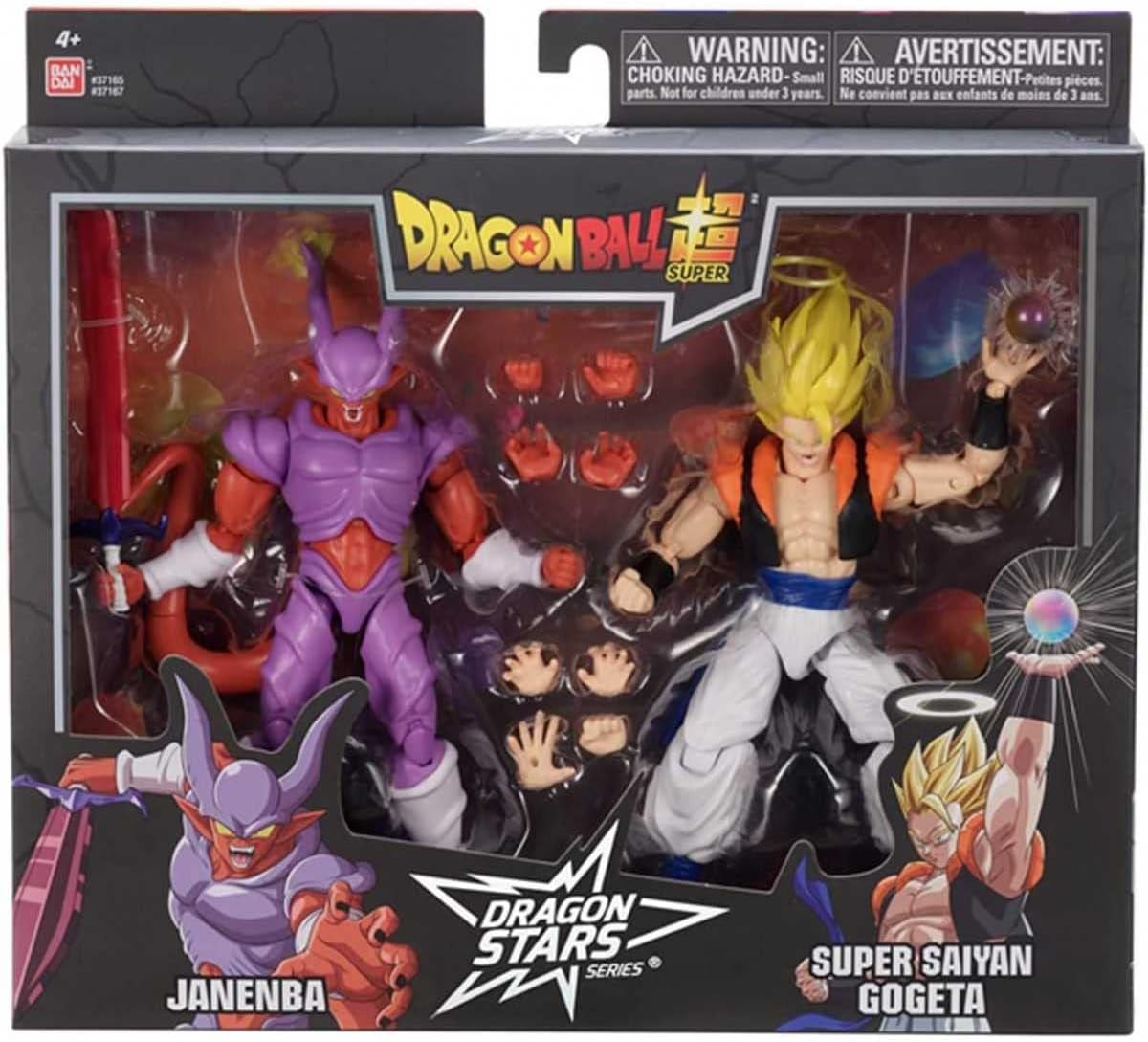 Dragon Ball Super Janenba and Super Saiyan Gogeta Dragon Stars Action Figure 2-Pack