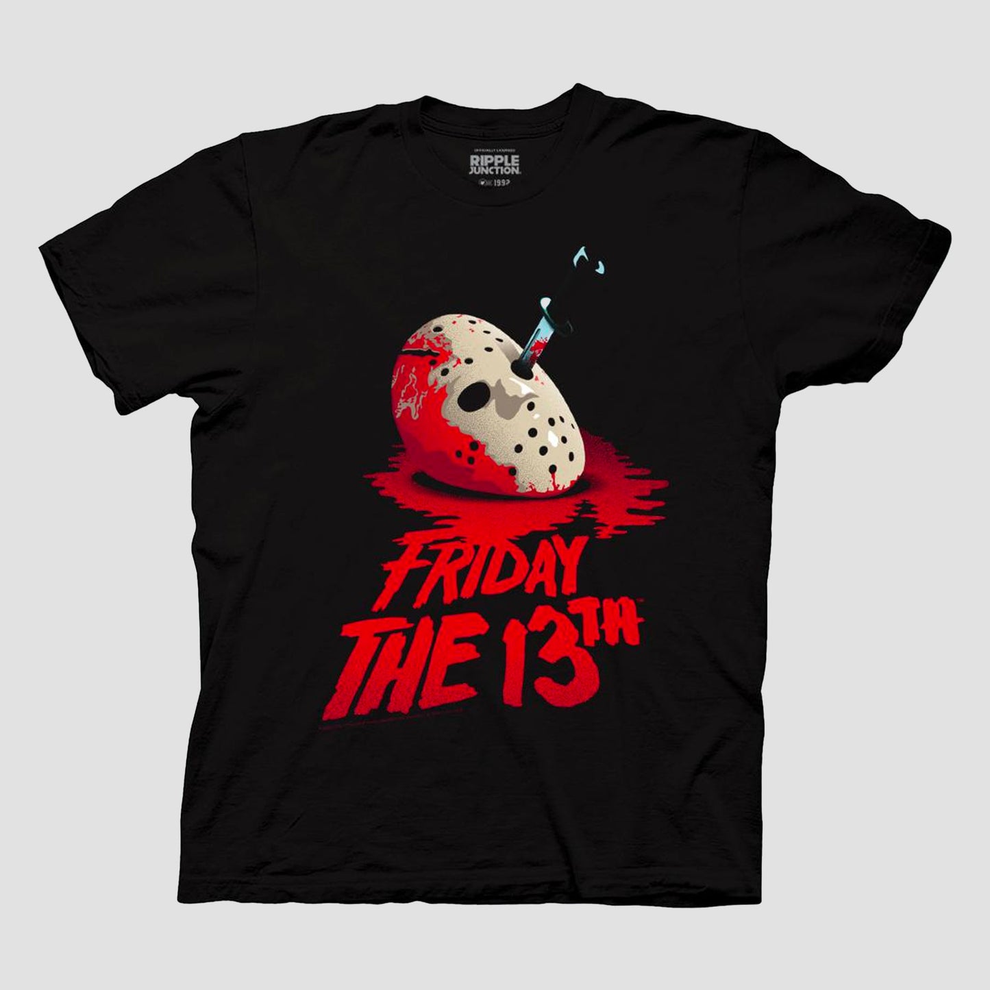 Jason Knife in Mask (Friday the 13th) Black Unisex Shirt