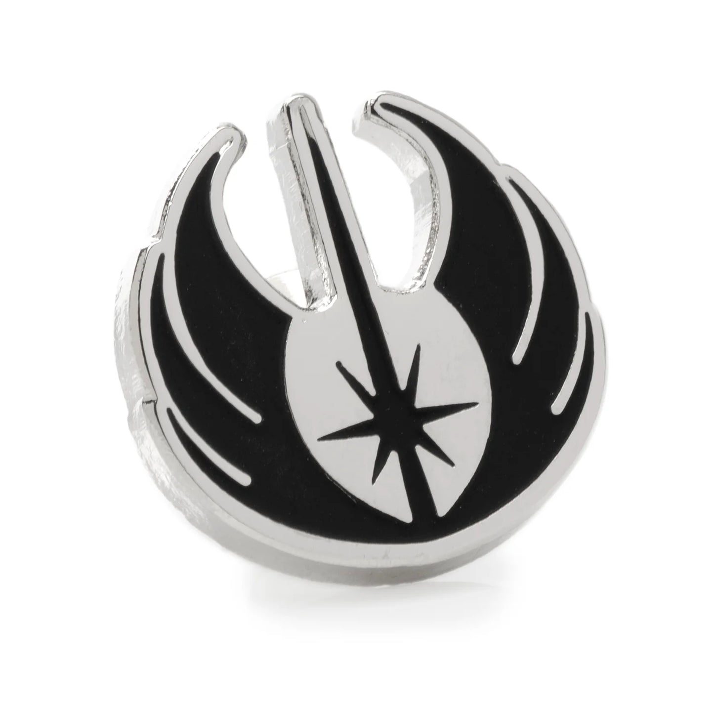 Star Wars Jedi Crest Silver Plated Lapel Pin