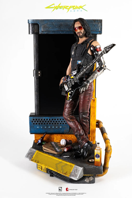 Johnny Silverhand Cyberpunk 2077 Deluxe Edition 1:4 Scale Resin Statue by PureArts