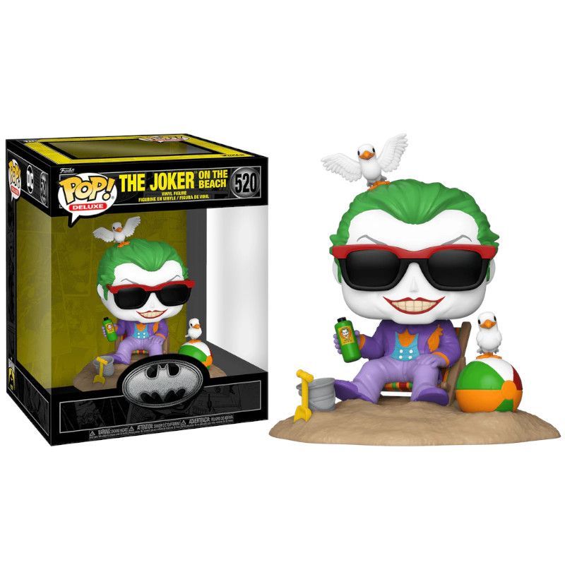 DC Comics The Joker on the Beach Deluxe Funko Pop! #520