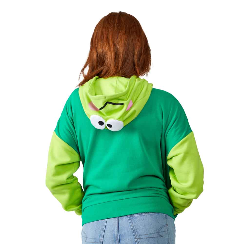 Keroppi Cosplay Zip-Up Hoodie