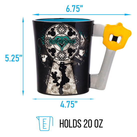 Kingdom Hearts 3D Keyblade Ceramic Mug