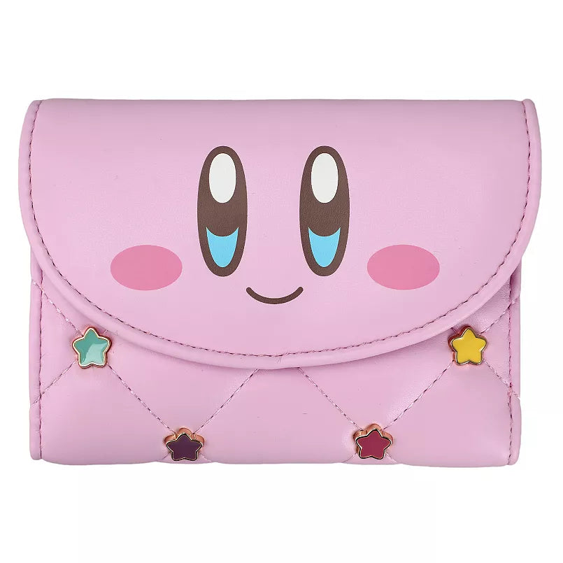 Kirby Super Star Quilted Tri-Fold Wallet