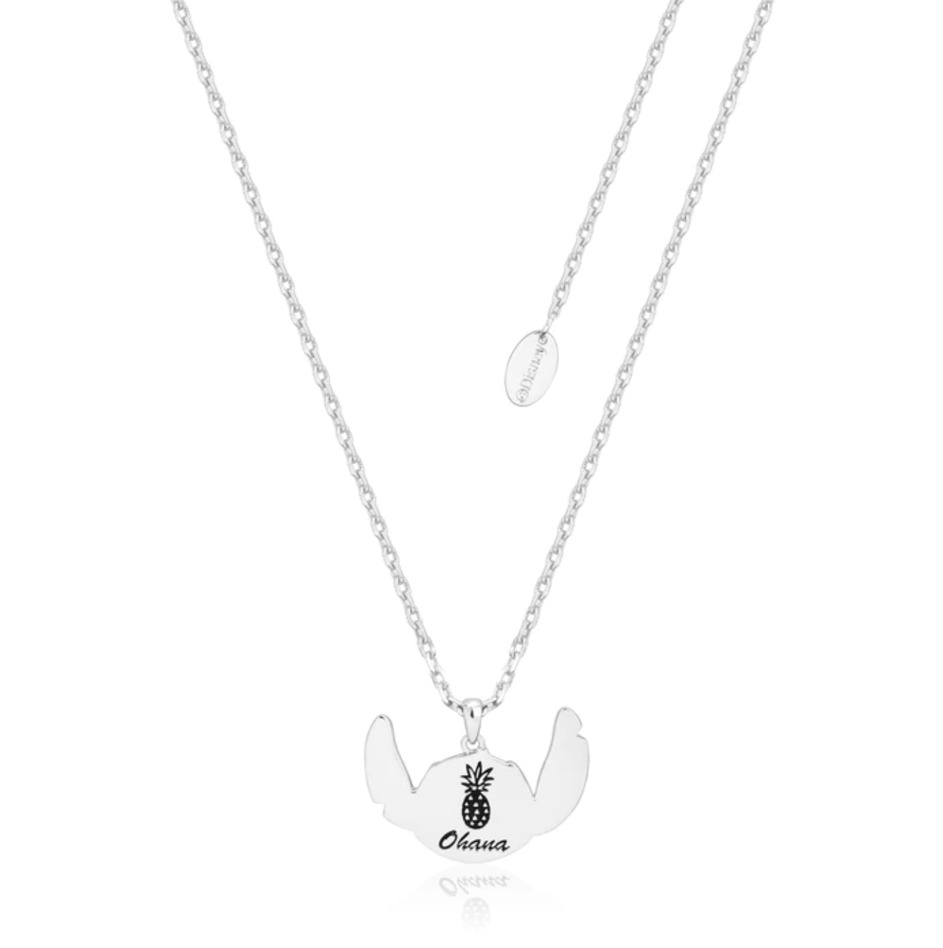 Lilo & Stitch "Ohana" Engraved Necklace