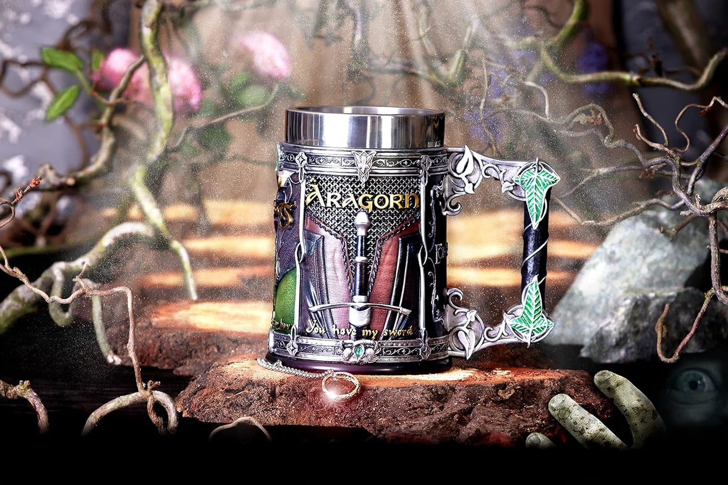 Lord of the Rings The Fellowship Sculpted Tankard by Nemesis Now