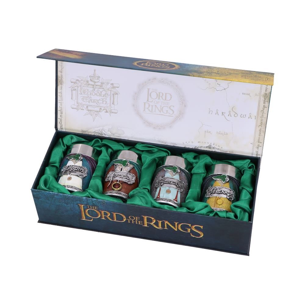 Lord of the Rings Hobbits Deluxe Shotglass Gift Set