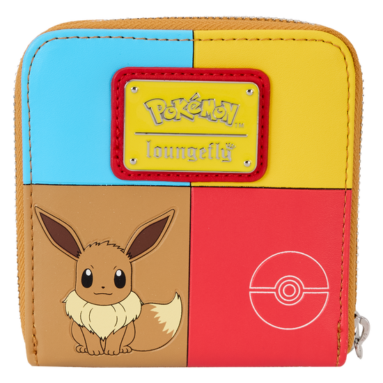 Loungefly Pokémon Color Block Starters Wallet