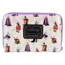 Disney Villains Iridescent Wallet by Loungefly