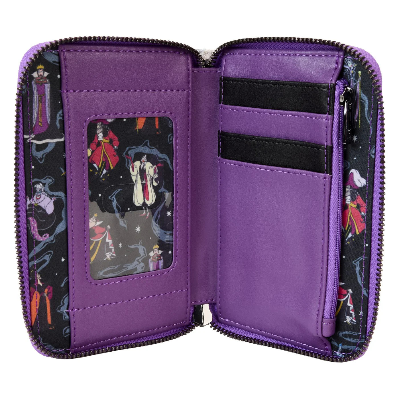 Disney Villains Iridescent Wallet by Loungefly