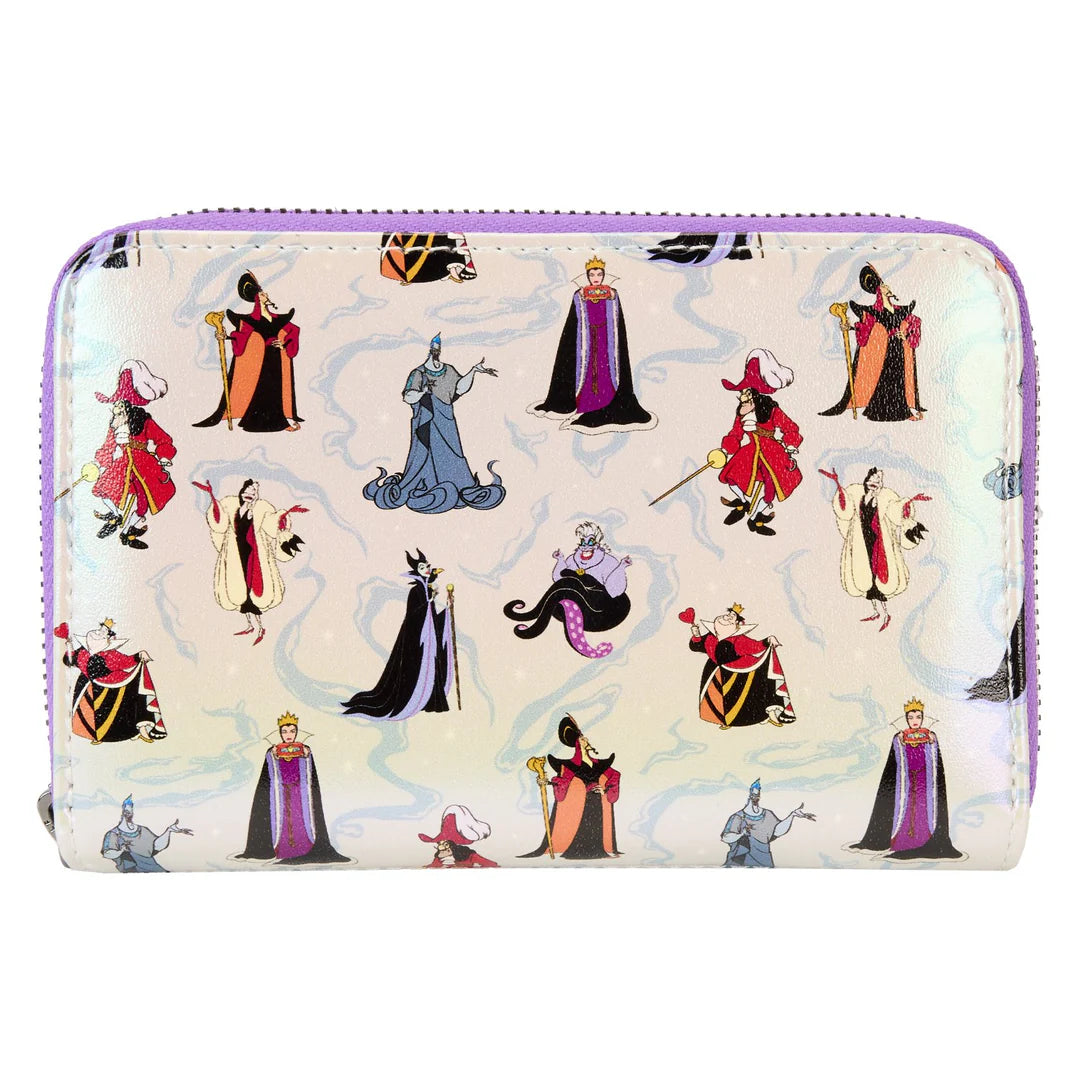 Disney Villains Iridescent Wallet by Loungefly