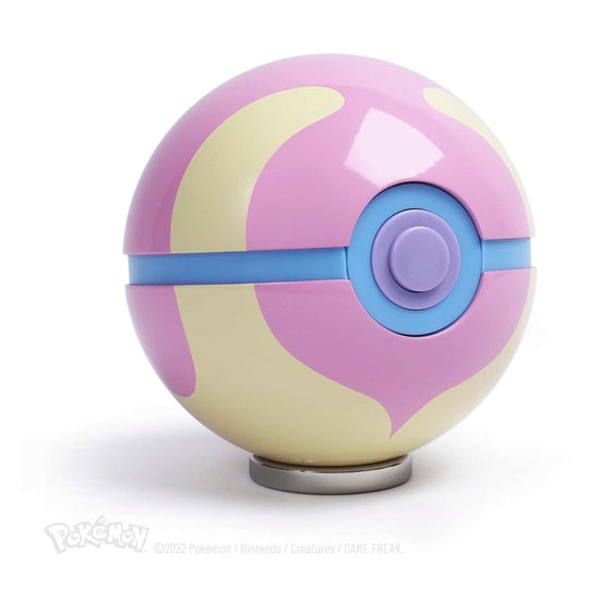 Heal Poké Ball Pokemon Light-Up Replica with Display Base