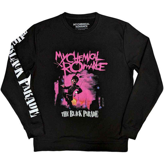 My Chemical Romance The Black Parade Neon Pink Graphic Long Sleeve Shirt