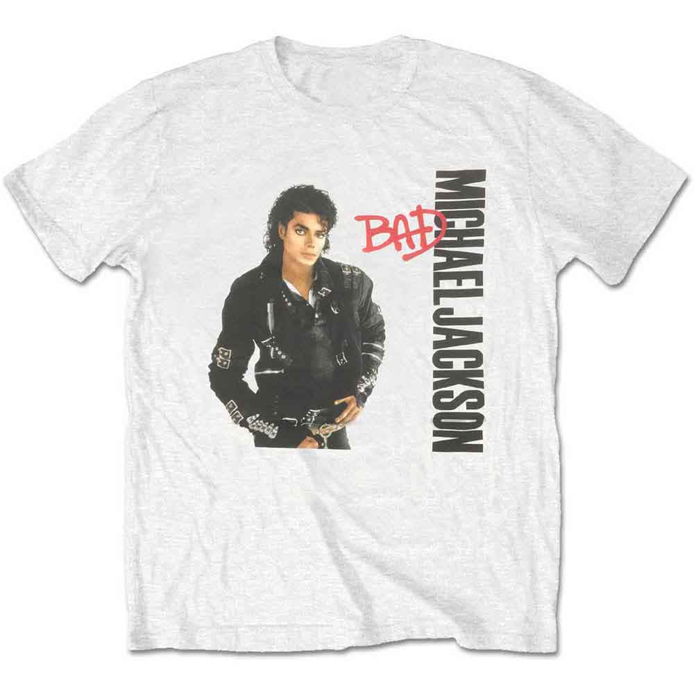 Michael Jackson Bad Album Cover Graphic T-Shirt