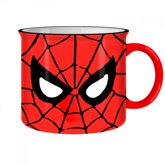 Marvel Spider-Man Web Eyes 20oz Ceramic Camper Mug