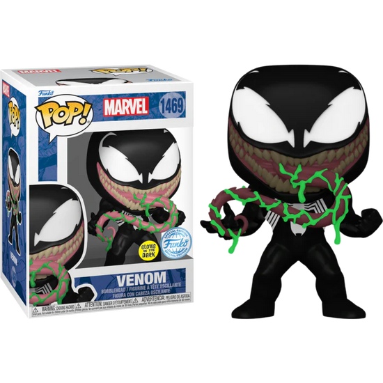 Marvel Venom Glow-In-The-Dark Funko Pop! #1469 (EE Exclusive)