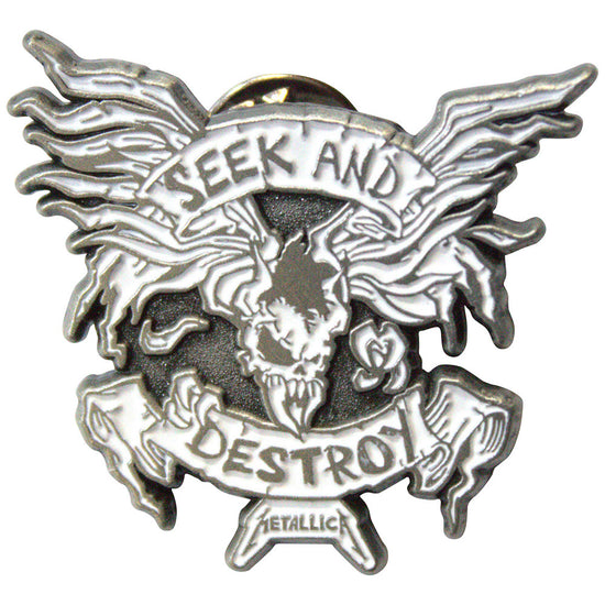 Metallica Seek and Destroy Enamel Pin