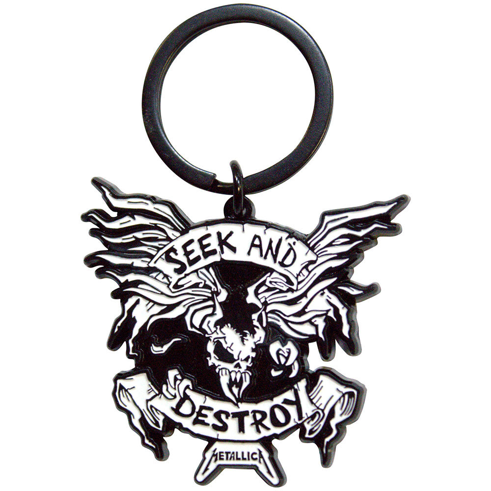 Metallica Seek & Destroy Keychain