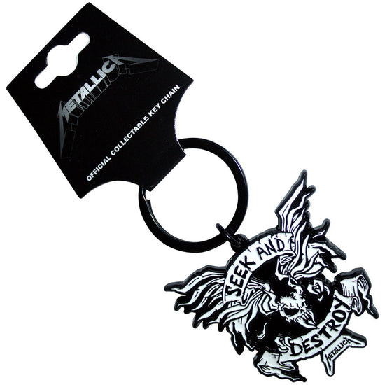 Metallica Seek & Destroy Keychain