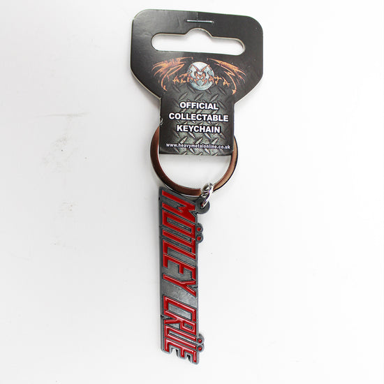 Motley Crue Logo Die-Cast Keychain