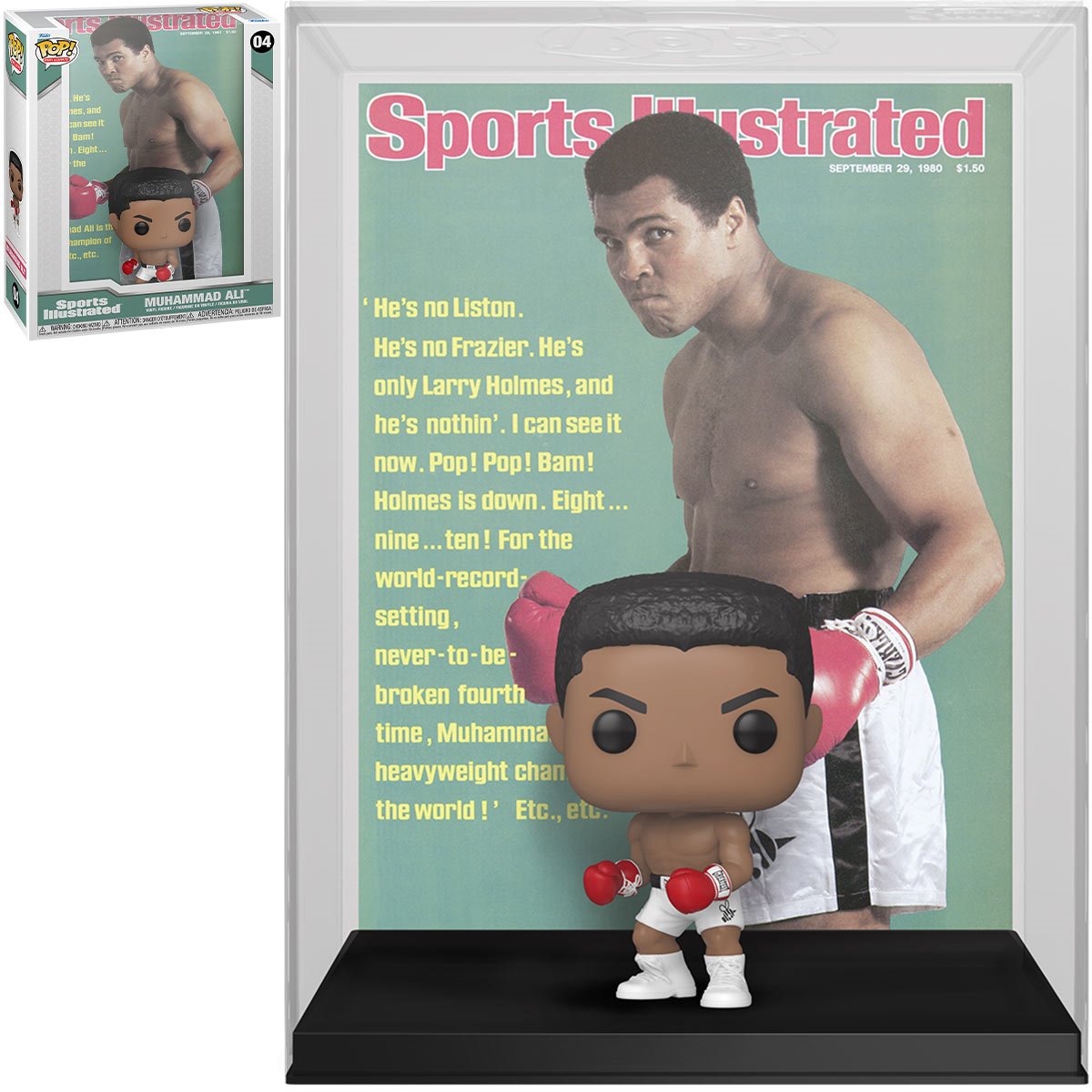 Muhammad Ali Sports Illustrated Cover Funko Pop! #04