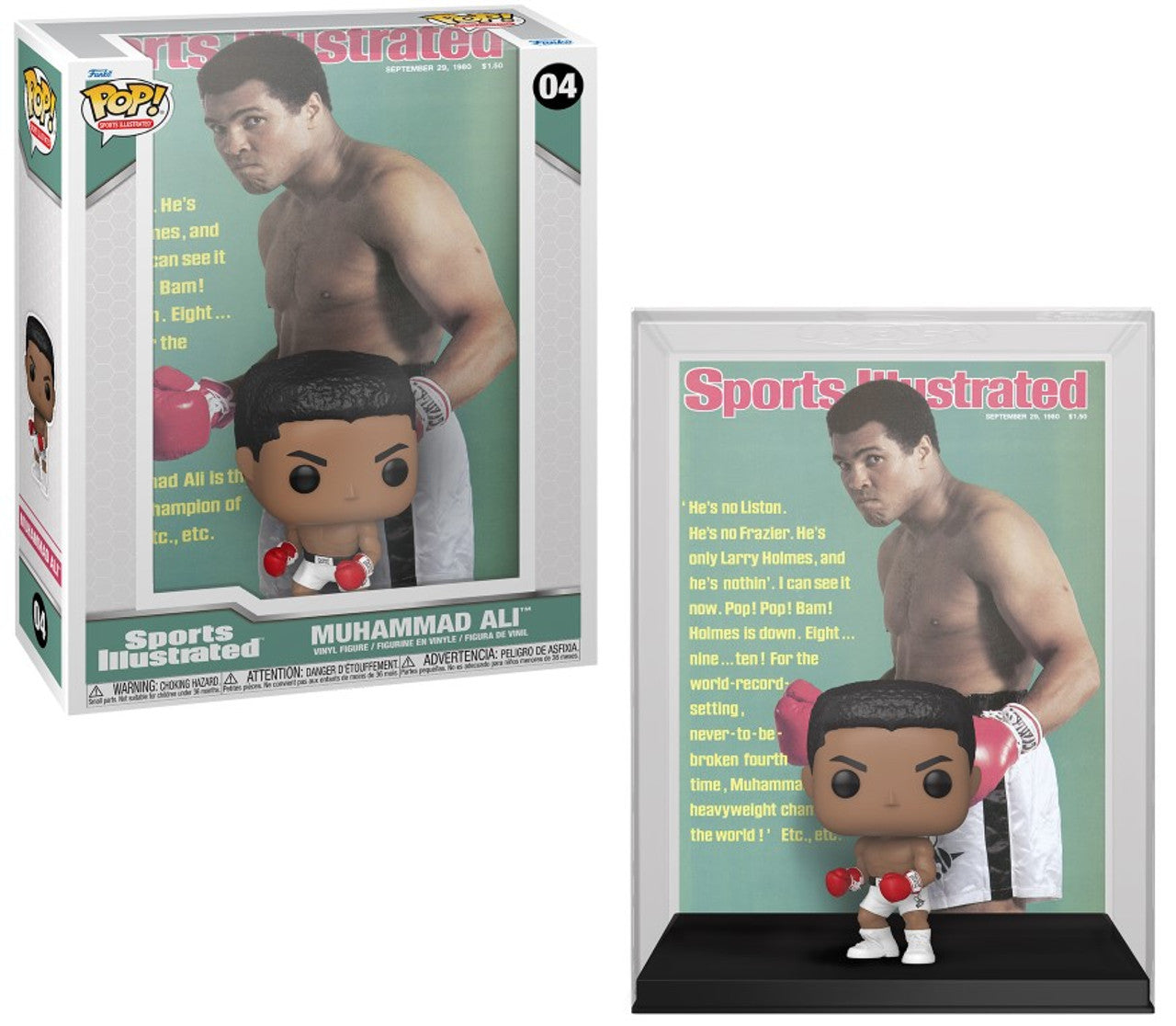 Muhammad Ali Sports Illustrated Cover Funko Pop! #04