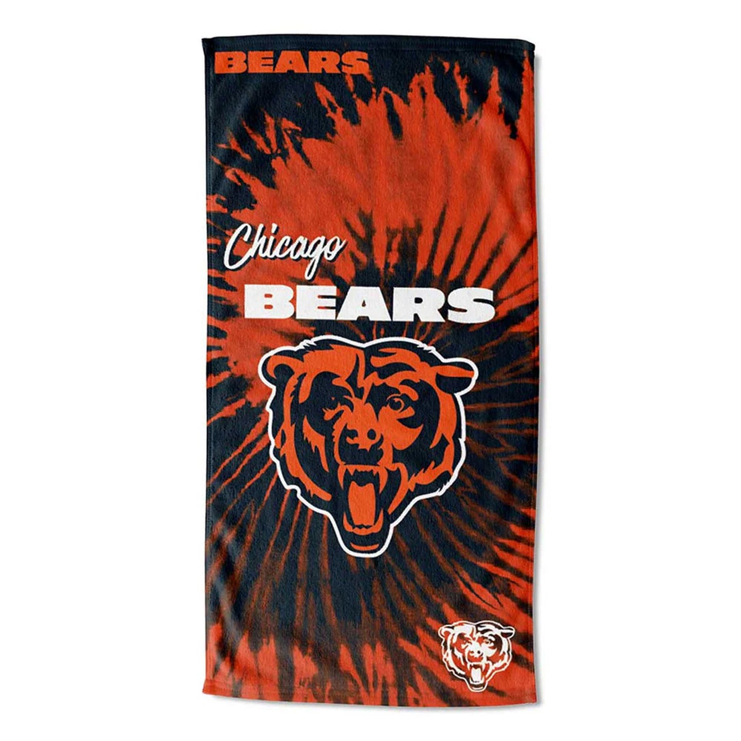 Chicago Bears NFL Tie-Dye Towel