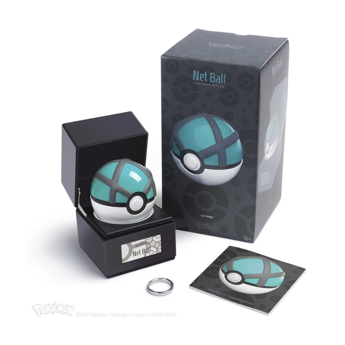 Net Poké Ball Pokemon Light-Up Replica with Display Base