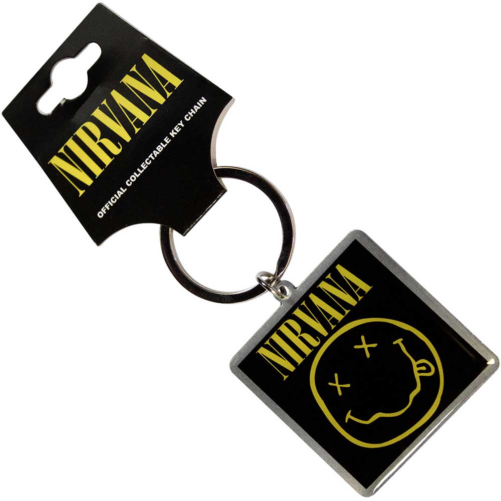 Nirvana Band Logo Keychain