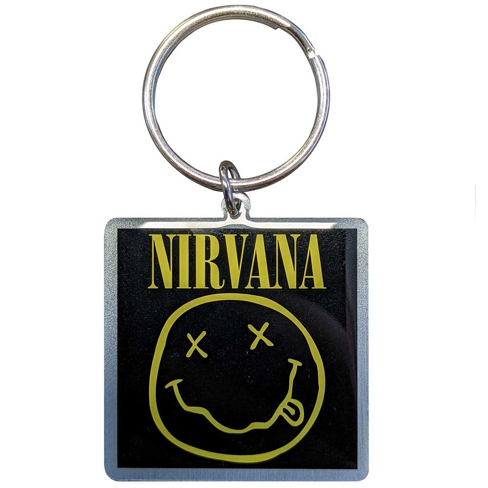 Nirvana Band Logo Keychain