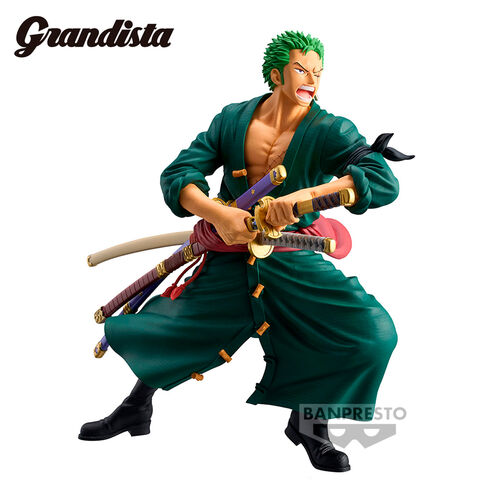 One Piece Roronoa Zoro Grandista Figure