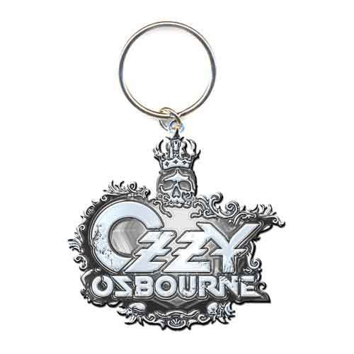 Ozzy Osbourne Crest Logo Die-Cast Keychain