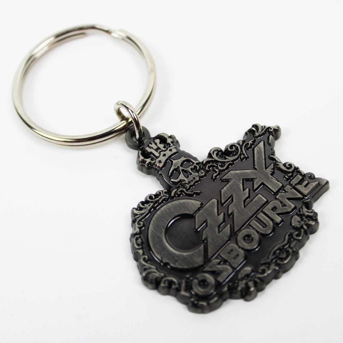 Ozzy Osbourne Crest Logo Die-Cast Keychain