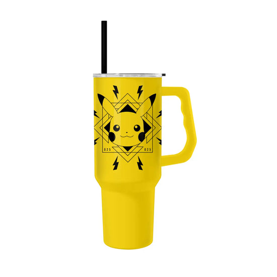 Pokemon Pikachu Electric Yellow 40oz Stainless Steel Tumbler