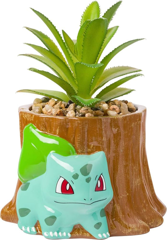 Pokemon Bulbasaur Faux Succulent Ceramic Planter