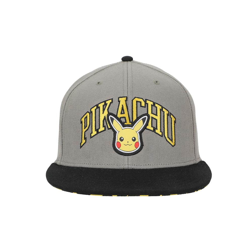 Pokemon Pikachu Collegiate Flatbill Snapback Hat