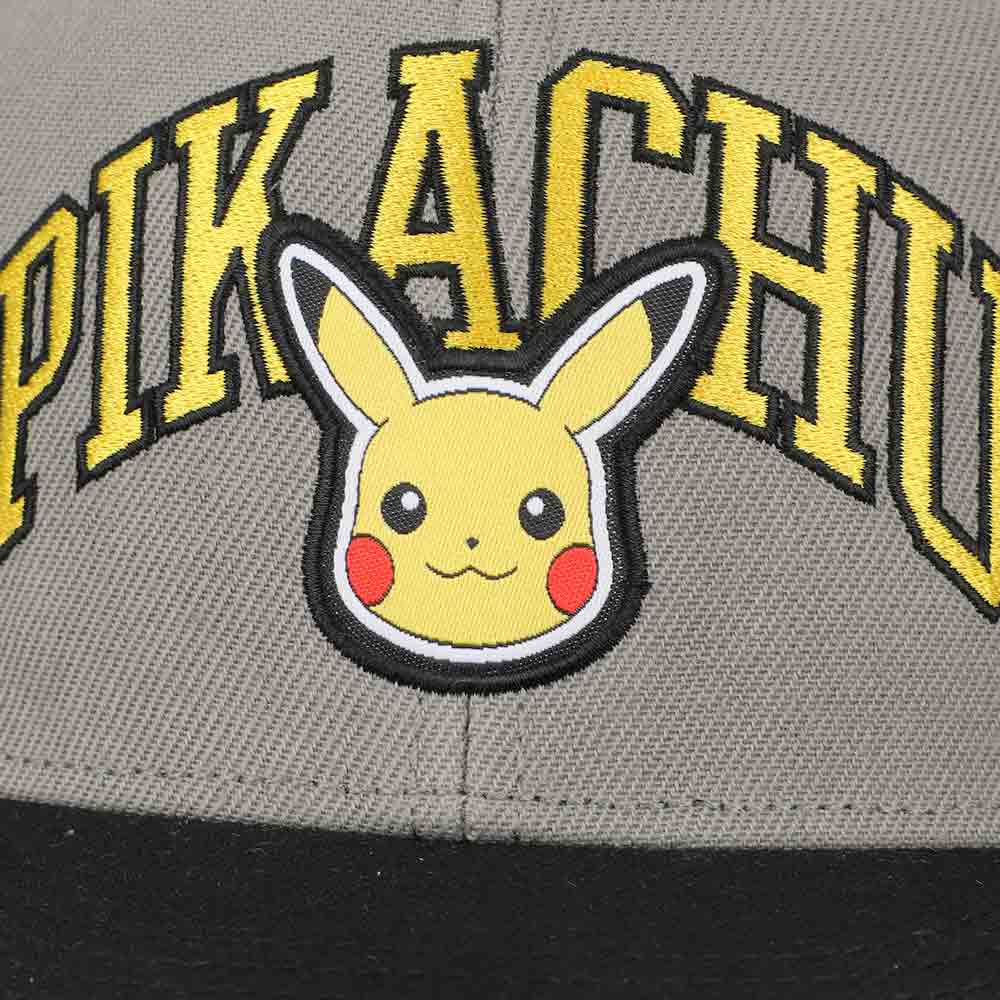 Pokemon Pikachu Collegiate Flatbill Snapback Hat