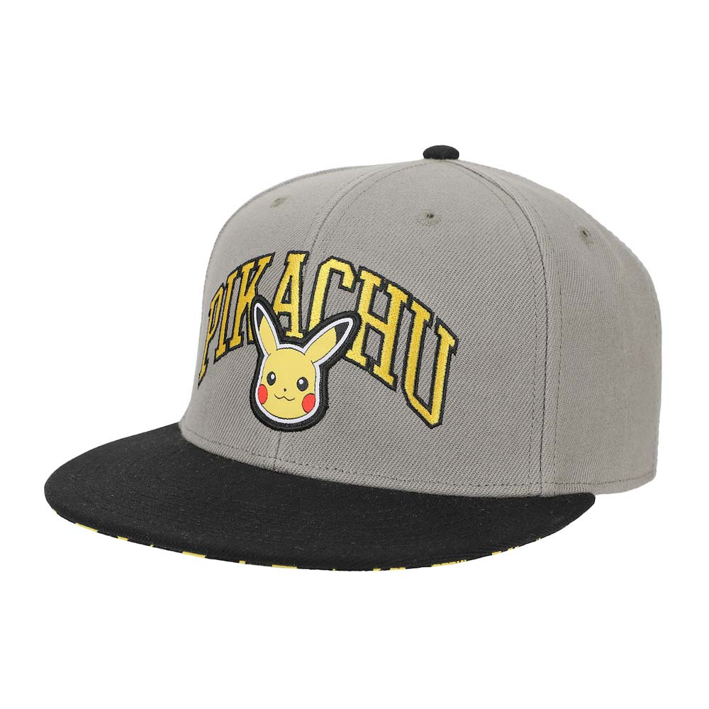 Pokemon Pikachu Collegiate Flatbill Snapback Hat