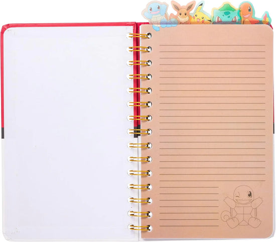 Pokemon Kanto Starters Tabbed Journal