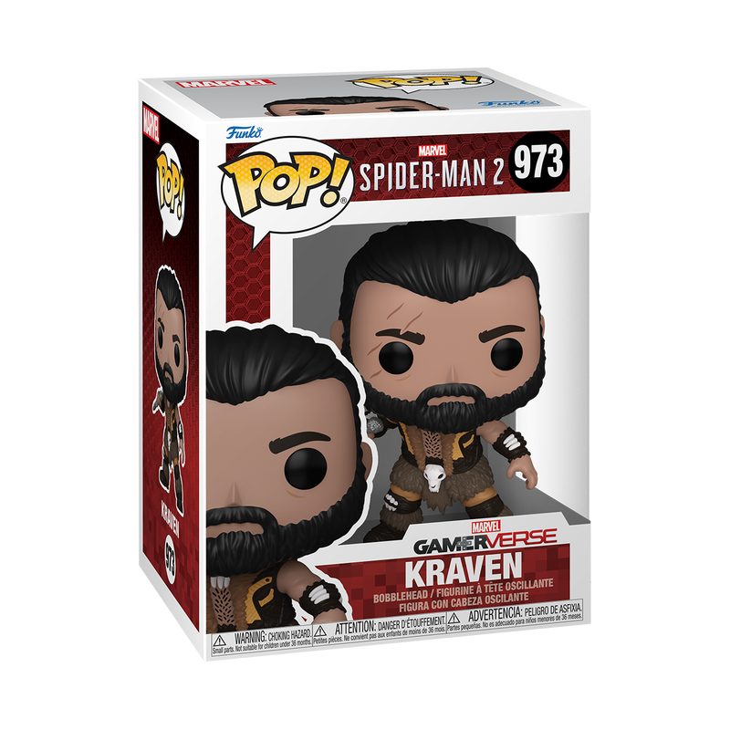 Kraven with Knife Spider-Man 2 Gamerverse Funko Pop!