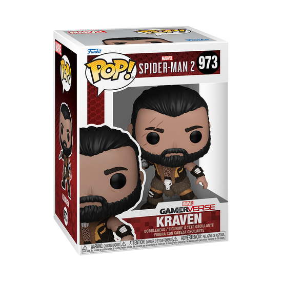 Kraven with Knife Spider-Man 2 Gamerverse Funko Pop!