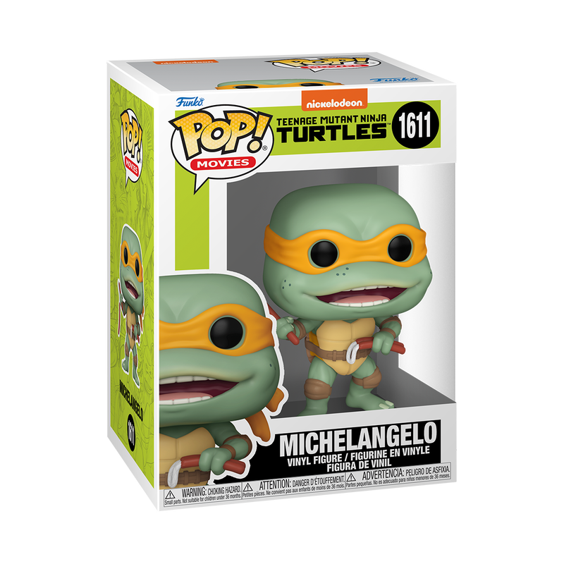 Funko Pop! Michelangelo with Sausage Nunchuck - Teenage Mutant Ninja Turtles 1990