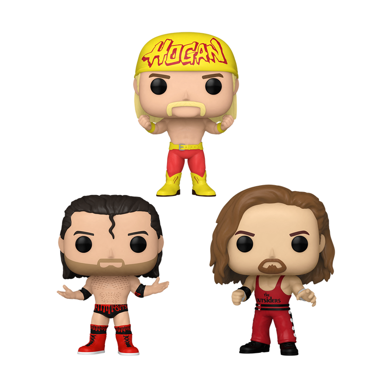 nWo Hogan & The Outsiders WWE 3-Pack Funko Pop!