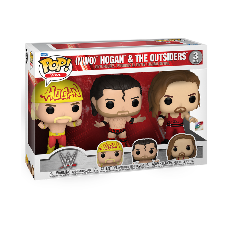 nWo Hogan & The Outsiders WWE 3-Pack Funko Pop!