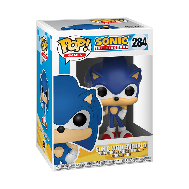 Sonic with Emerald Funko Pop!