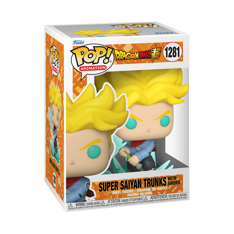 Dragon Ball Super Funko Pop! Super Saiyan Trunks with Sword