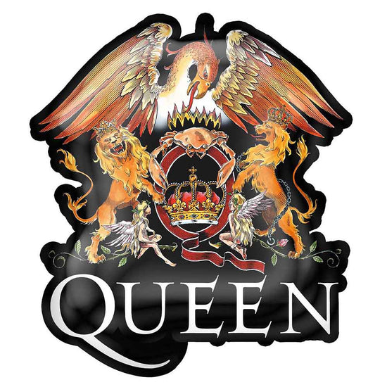 Queen Crest Logo Enamel Pin