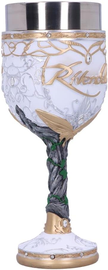 Lord of the Rings Rivendell Sculpted Resin Goblet by Nemesis Now